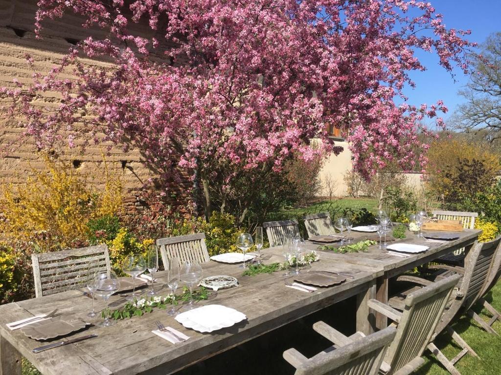 Céron Les Jardins Des Soussilanges B&B 외부 사진